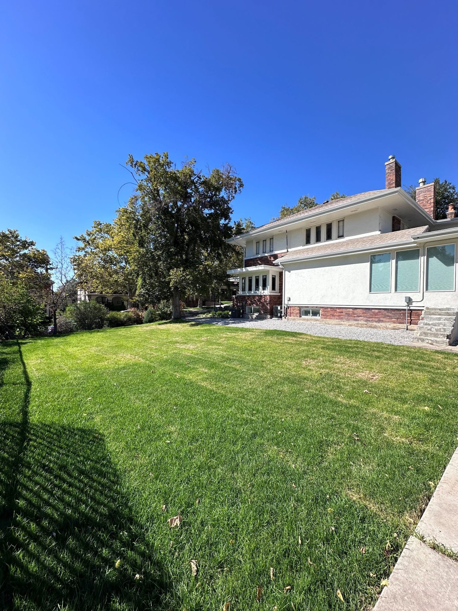 Back Lawn Looking at House